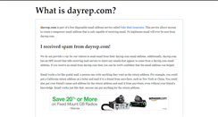 Desktop Screenshot of dayrep.com